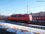 110 224 im M�nchen Hbf im Vorfeld h�he Hackerbr�cke 11.1.2006)