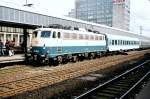Am 24 April 1998 h�lt 110 424 in Essen Hbf.