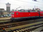 112 104 im Bahnhof Angerm�nde am 19.12.16