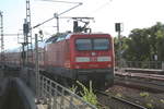 112 148 verl�sst mit dem RE1 mit ziel Brandenburg Hbf den Bahnhof Berlin Hbf am 31.7.20
