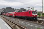 DB 112 101 verl�sst -ins Originalfarbgebung- am 9 Juni 2022 Leipzig Hbf.