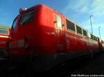 140 018 abgestellt in Mukran am 28.12.16