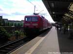 143 889-4 als S1 mit Ziel Warnem�nde im S-Bahn Hp.