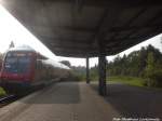 BR 143 als S7 beim verlassen des Bahnhofs Halle-Silberh�he in Richtung Halle-Nietleben am 8.9.14 