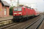 Am 16 September 2011 h�lt 143 009 mit RB in V�lklingen.
