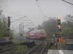 143 903 unterwegs nach Halle (Saale) Hbf und l�sst Halle-Rosengarten hinter sich am 5.5.17