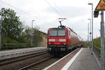 143 009 verl�sst als S9 mit ziel Eilenburg den Bahnhof Delitzsch ob Bf am 7.5.20