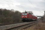 143 957 zwischen Angersdorf und Halle-Zscherbener Stra�e am 13.1.21