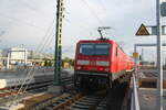 143 168 verl�sst den Bahnhof Halle/Saale Hbf in Richtung Eilenburg am 1.6.22