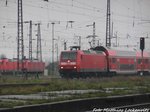146 XXX mit dem RE30 bei der durchfahrt in Gro�korbetha am 17.4.16
