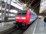 146 017 mit ziel Sch�na im Leipziger Hauptbahnhof am 2.7.16