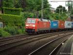 152 109-5 wartate auf gr�nes licht mit einen intermodal am 25.06.13