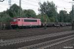155 066-4 schnellte mit einen g�terzug am 01.10.13 durch hh-harburg