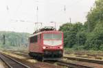 Am 13 April 2000 durchfahrt 155 010 K�ln West.