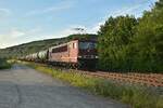 250 107 mit Kesselwagen in Th�ngersheim gen W�rzburg fahrend am 7.6.2026