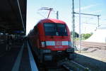 182 004 mit ziel Eisenh�ttenstadt im Bahnhof Magdeburg Hbf am 31.7.20