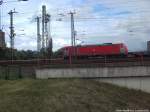BR 185 mit einen G�terzug zwischen Hamburg Harburg & Hamburg Wilhelmsburg am 31.8.13