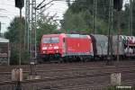 185 331-3 fuhr mit hoher geschwindigkeit am 18.09.13 mit einen g�terzug durch hh-harburg