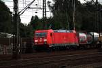 185 253-2 ist am 29.07.14 mit einen containerzug durch hh-harburg gefahren
