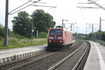 185 173 bei der Durchfahrt in Z�beritz am 9.6.21
