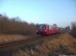 172 171 + 172 132 kurz vor Bergen auf R�gen am 6.3.14