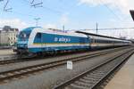 ALEX(A) 223 065 steht mit der Zapadny-Express am 12 Juni 2022 in Plzen hl.n. f�r die weiterfahrt nach Schwandorf.