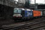 SIEMENS-VECTRON 193 851 zog einen containerzug am 24.03.14 durch hh-harburg
