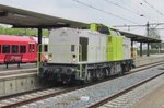 Solofahrt f�r CapTrain 203 101 durch Dordrecht Centraal am 16 Mai 2016.