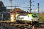 CapTrain 193 895 verl�sst am 6 April 2017 Decin hl.n.