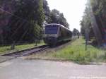 PRESS 650 032-4 unterwegs nach Bergen auf R�gen bei Neklade am 22.7.3