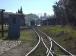 R�BB 251 901 & PRESS 650 032-4 im Bahnhof Putbus am 2.10.13