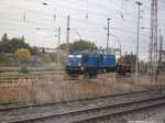 PRESS 204 031 im Bahnhof Bergen auf R�gen am 8.10.13