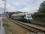 PRESS 650 032-4 abgestellt im Bahnhof Bergen auf R�gen am 31.5.15