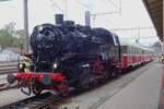 Auch ex-DRG 86 1774 war am 11 September 2022 in Benesov u Prahy dabei: mit ein Dampfpendelzug treft sie w�hrend Steam-53 in Benesov u Prahy ein.