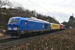 Die beiden Press 2248 106 f�hrend und 2248 105 mit zwei Wagen der DB Instandhaltung unerwartet durch Neckargerach gen Heidelberg gefahren.27.2.2024