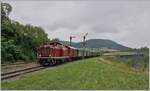 Die Diesellok 211 041-9 (92 80 1211 041-9 D-NeSA) verl�sst mit ihrem  Morgenzug  die Tal�bergang Epfenhofen Br�cke und erreicht den Bahnhof Epfenhofen. Die Tal�bergang Epfenhofen Br�cke ist mit 264 Meter L�nge die l�ngste Br�cke der Sauschw�nzlebahn und soweit ich gesehen habe auch die imposanteste Br�cke der Strecke.

27. August 2022 