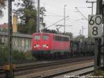 EGP 140 876-4 mit einem G�terzug in Delitzsch am 9.10.15