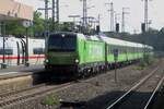 FlixTrain 193 604 treft am 22 Mai 2022 in D�sseldorf ein.