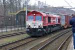 HGK 668 pausiert am 4 M�rz 2012 in 's Hertogenbosch.