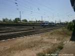 HEX Lint 24 verl�sst Halle (Saale) Hbf in Richtung Bernburg am 5.6.15
