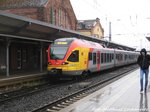 HLB Flirt im Bahnhof Gie�en am 31.3.16