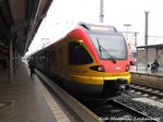 HLB Flirt im Bahnhof Gie�en am 31.3.16