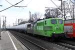 HSL 151 138-5 zog einen tanker durch hh-harburg,01.03.22