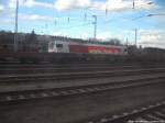 Voith maxinma 40 CC der HVLE im Bahnhof Angerm�nde am 16.2.14