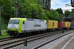 ITL 145 095-6 zog einen containerzug durch hh-harburg,31.05.22