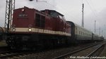 202 327 (203 227) der LEG und E44 044 am Zugende im Bahnhof Gro�korbetha am 17.4.16