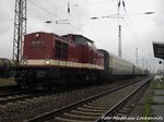 202 327 (203 227) der LEG und E44 044 am Zugende im Bahnhof Gro�korbetha am 17.4.16