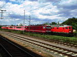 W�hrend des Tages des 31.7.17 gesellte sich die 250 137 in Delitzsch dazu