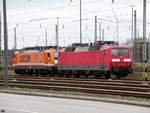 BLC 120 205 und LOCON 189 821 waren abgestellt in hamburg-s�d,04.04.21