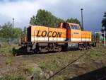 LOCON 216 steht am 18 September 2022 ins Bw Berlin-Sch�neweide.